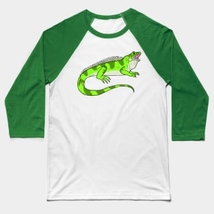 Iguana Baseball T-Shirt